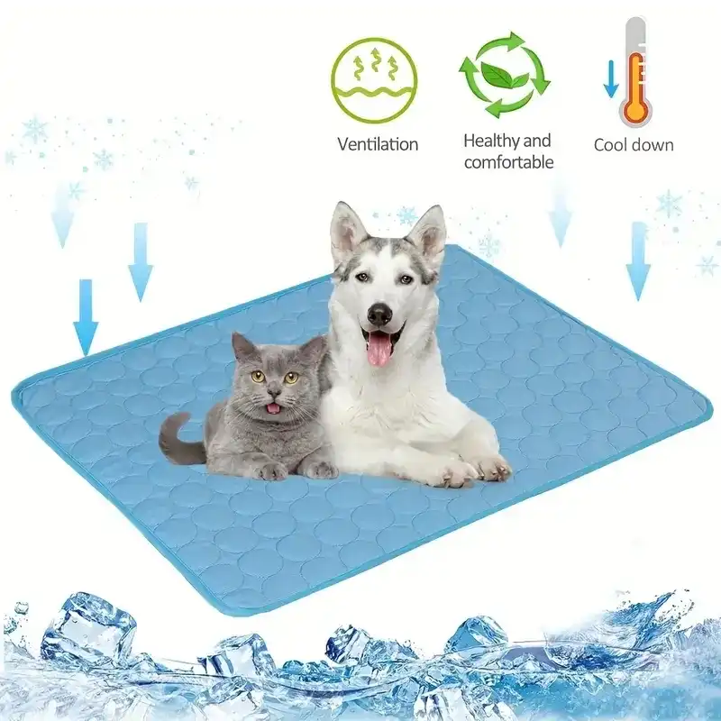 Dog Cooling Mat Summer Pet Cold Bed Extra Large